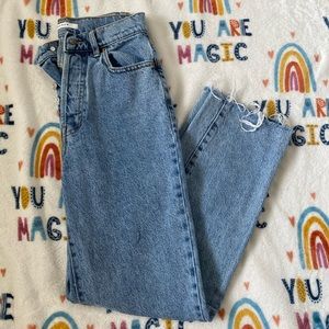 button up pacsun jeans